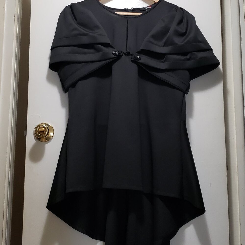 Impulsive Black Dress Top.